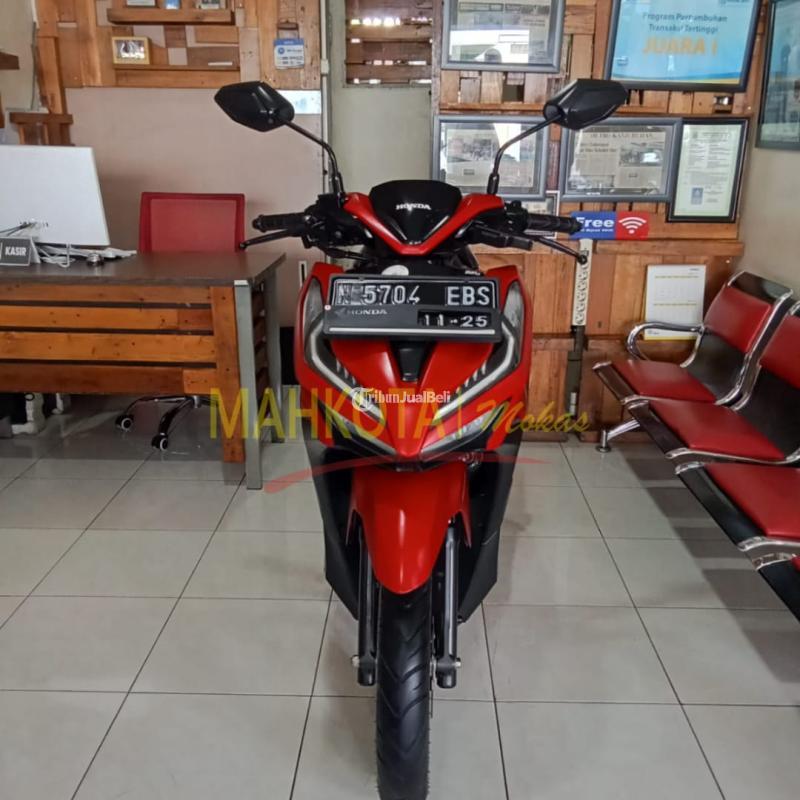 Motor Honda Vario 150 Bekas Tahun 2020 Warna Merah Siap Pakai - Malang Jawa Timur 