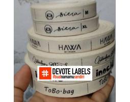 Produsen Label Tafeta Devote.labels - Gresik Jawa Timur