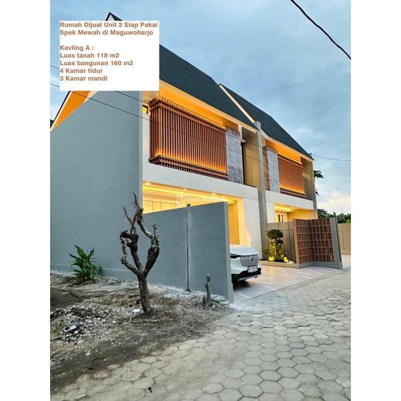 Dijual Rumah Unit 2 Siap Pakai Spek Mewah di Maguwoharjo - Sleman Yogyakarta