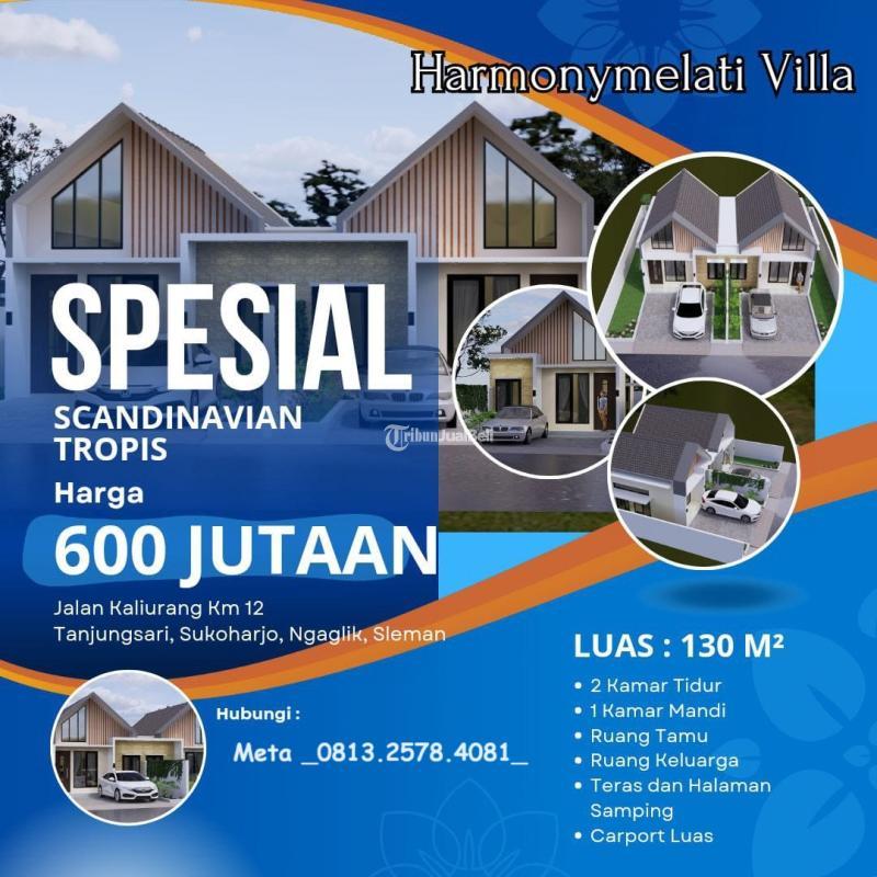 Dijual Rumah Cluster Modern Scandinavian dekat Kampus UII - Sleman Yogyakarta