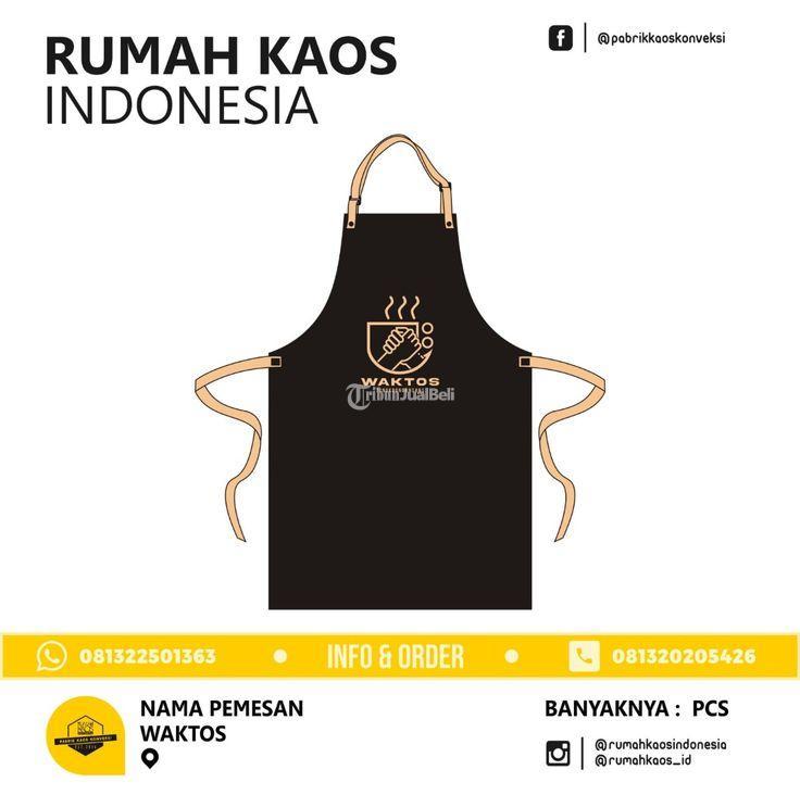 Premium Apron Celemek Kitchen Crew Celemek Tim Celemek Anak - Indragiri Hilir Riau