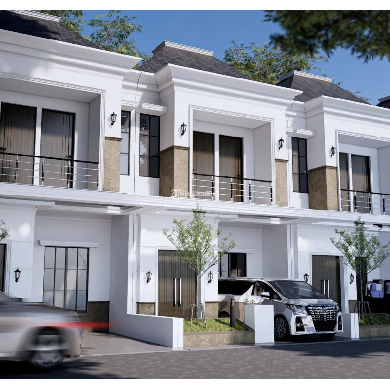 Dijual Rumah Putih Klasik Eropa Vibes Vasco City Light LT50 LB50 2KT 2KM SHM Sejuk dan Asri - Bandung Barat