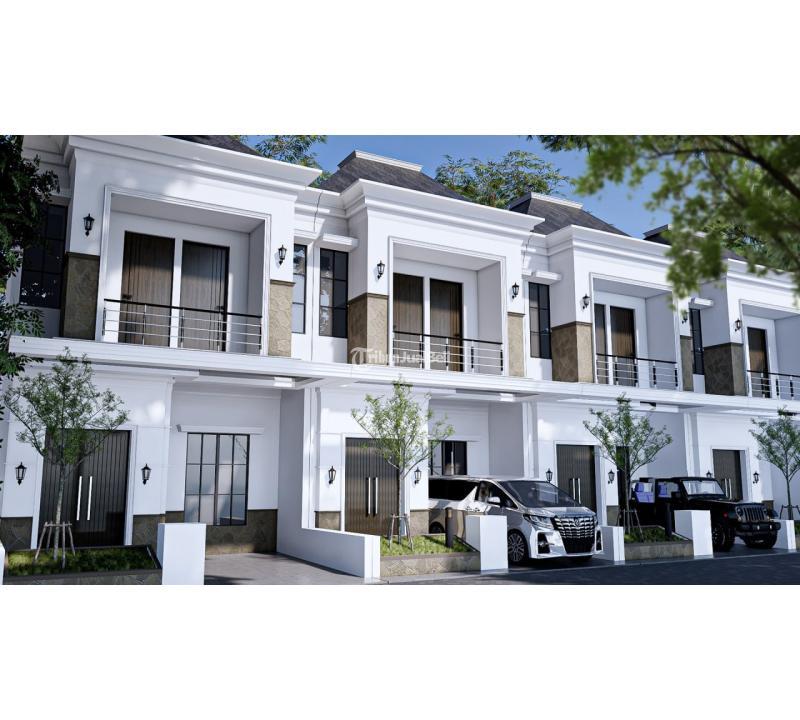 Dijual Rumah Putih Klasik Eropa Vibes Vasco City Light LT50 LB50 2KT 2KM SHM Sejuk dan Asri - Bandung Barat
