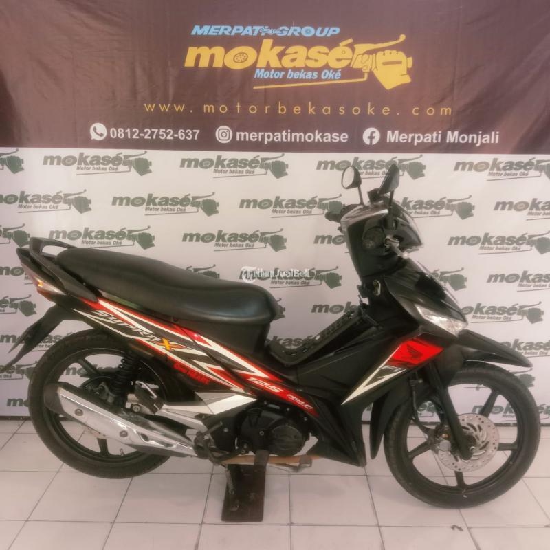 Motor Honda New Supra X 2015 Hitam Bekas Terawat - Sleman Yogyakarta