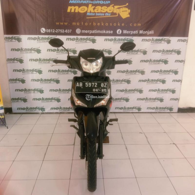 Motor Honda New Supra X 2015 Hitam Bekas Terawat - Sleman Yogyakarta