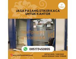 Jasa Pasang Stiker Kaca untuk Kantor - Malang Jawa Timur 