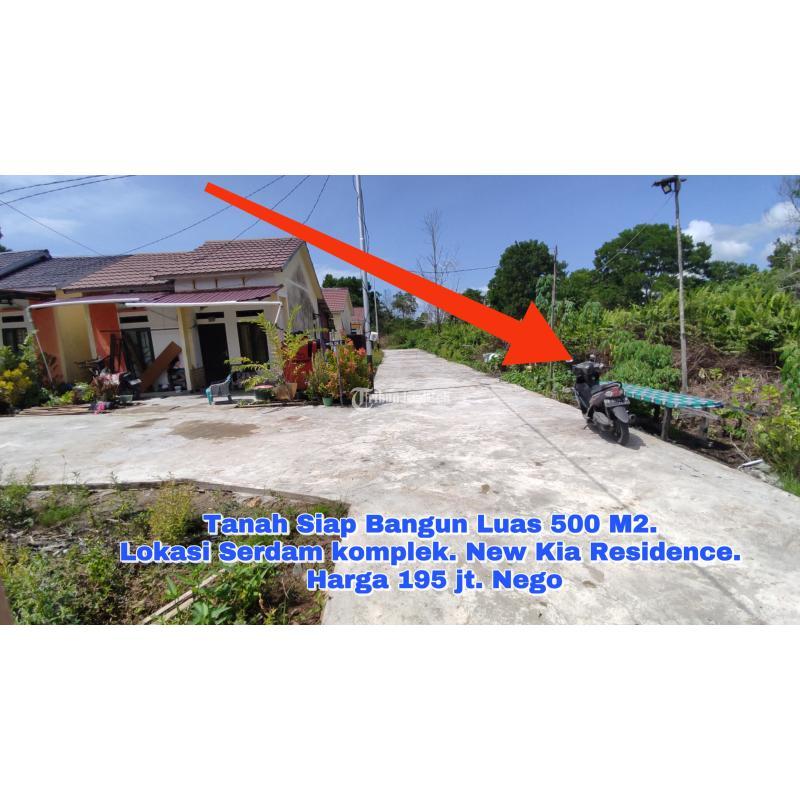 Dijual Tanah Siap Bangun Luas 500m2 Lokasi Serdam Komplek New Kia Residence - Kubu Raya Kalimantan Barat