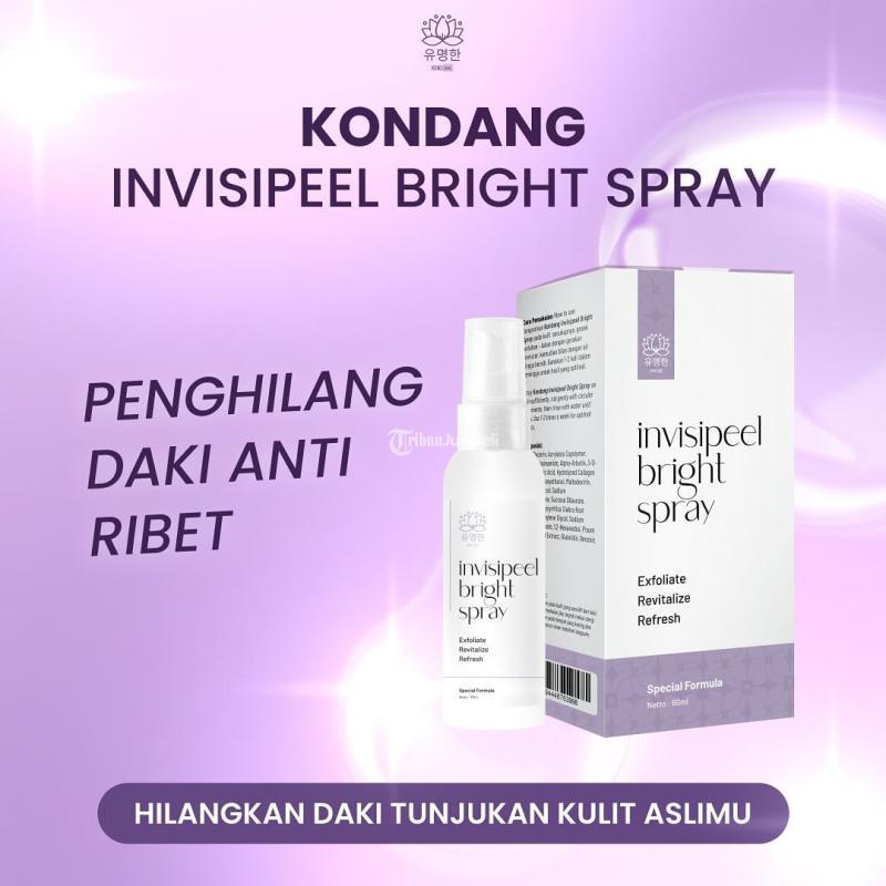 Kondang Invisipel Body Peeling Spray Dengan Kombinasi Niacinami - Surabaya Jawa Timur