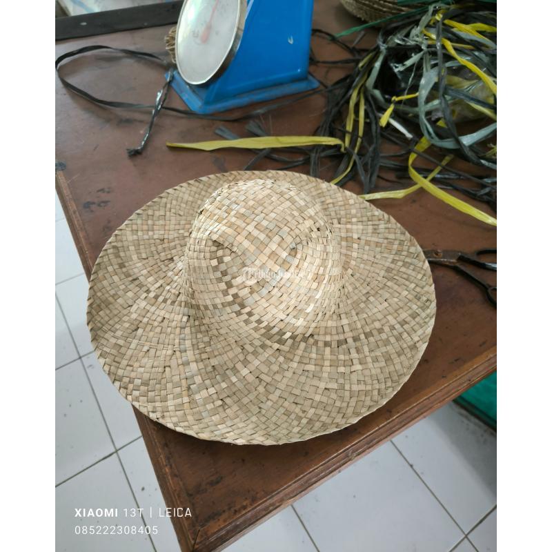 Topi Pandan Topi Pantai Beach Hat - Badung Bali