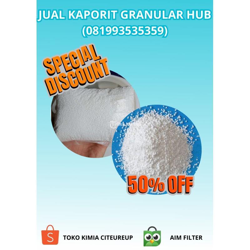 Kaporit Granular Solusi Efektif untuk Sanitasi Air - Bogor Jawa Barat 