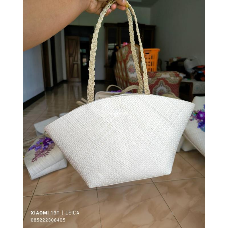 Tas Souvenir Pandan Brukat Tas Pandan Brukat - Lamongan Jawa Timur