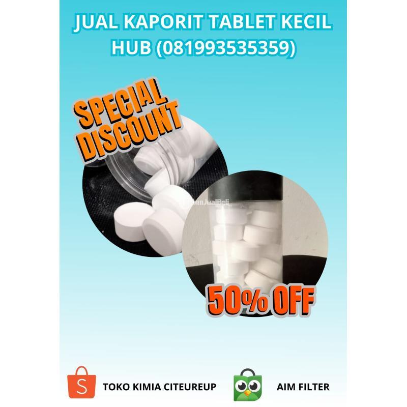 Kaporit Tablet Kecil Solusi Praktis Untuk Pembersihan Kolam - Bogor Jawa Barat
