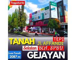 Dijual Tanah Siap Bangun LT2087 Legalitas SHGB - Sleman Yogyakarta