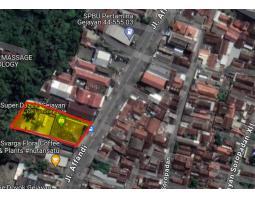 Tanah Bonus Bangunan Toko Gejayan Jl Affandi Lt 2087 m - Sleman