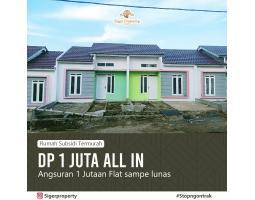 Jual Rumah Baru Tipe 36 Pinggir Kota Dekat Kampus Polinela - Lampung Selatan