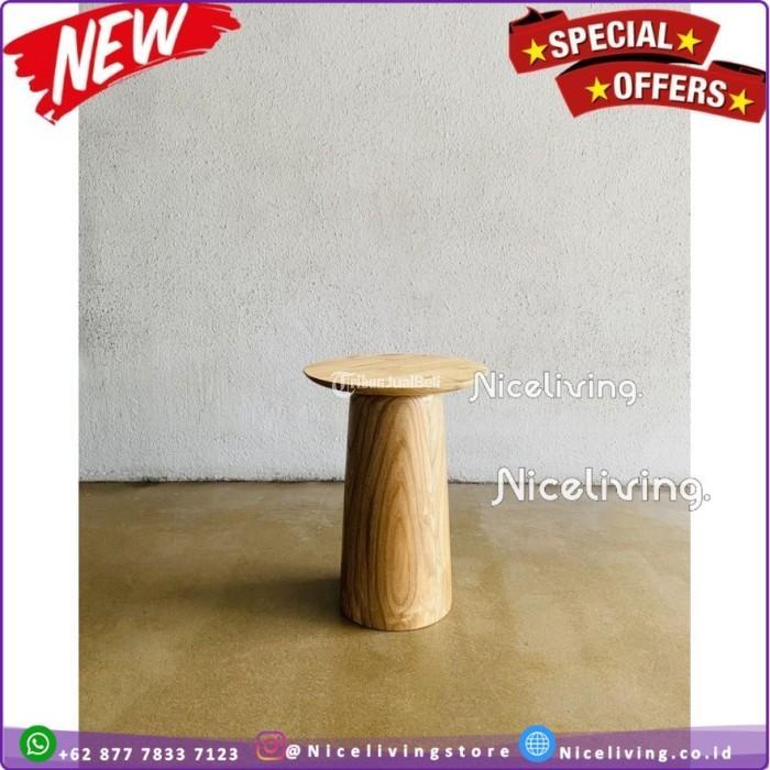 Side Table Minimalis Jati Solid Modern Furniture Jepara - Semarang Jawa Tengah