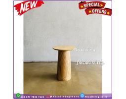 Side Table Minimalis Jati Solid Modern Furniture Jepara - Semarang Jawa Tengah