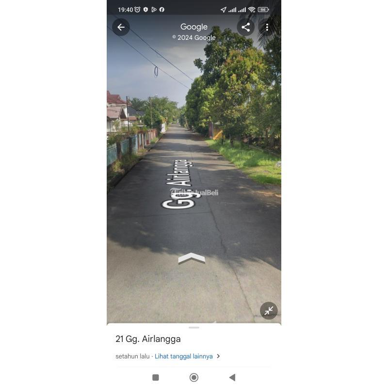 Jual Tanah Luas 564 m2 Siap Bangun Jln.Pangeran Natakusuma Gang Airlangga - Pontianak Kalimantan Barat