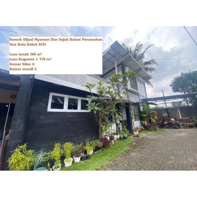 Dijual Rumah Nyaman Dan Sejuk Dalam Perumahan One Gate Dekat SCH LY106 SHM - Sleman Yogyakarta