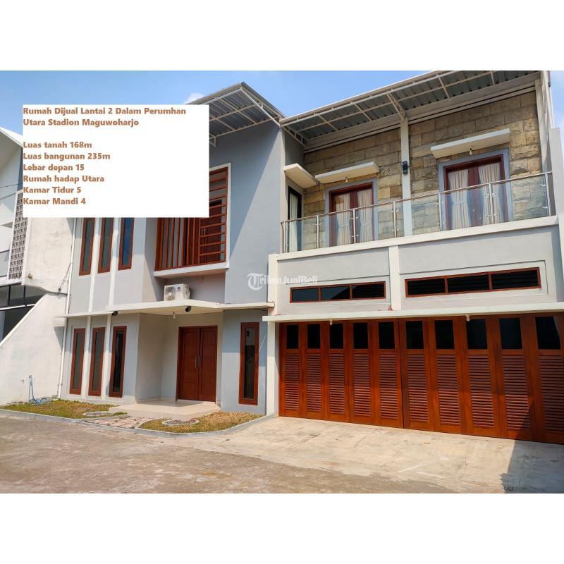 Dijual Rumah Lantai 2 Dalam Perumhan Utara Stadion Maguwoharjo LT168 SHM - Sleman Yogyakarta 