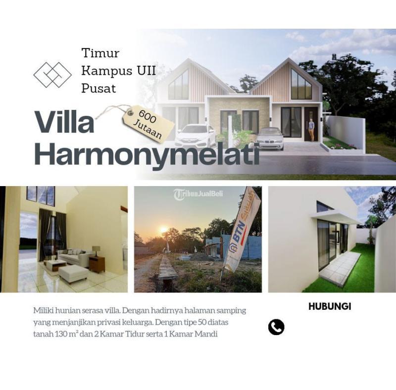 Dijual Rumah Scandinavian Terjangkau dekat Kampus UII LT130 LB50 SHM - Sleman Yogyakarta
