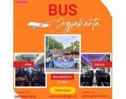 Sewa Bus Kecil Jogja di Magneto Trans Holidays - Sleman Yogyakarta 