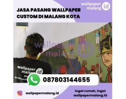 Jasa Pasang Wallpaper Custom - Malang Kota Jawa Timur