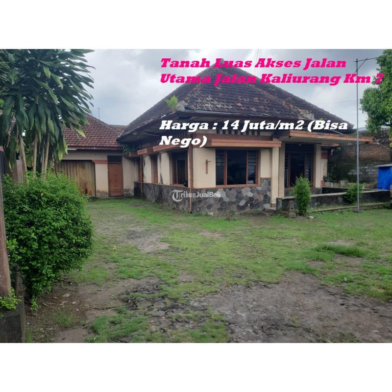Jual Tanah Luas 3.076 m2 Akses Jalan Utama Jalan Kaliurang Km 7 - Sleman Jogja