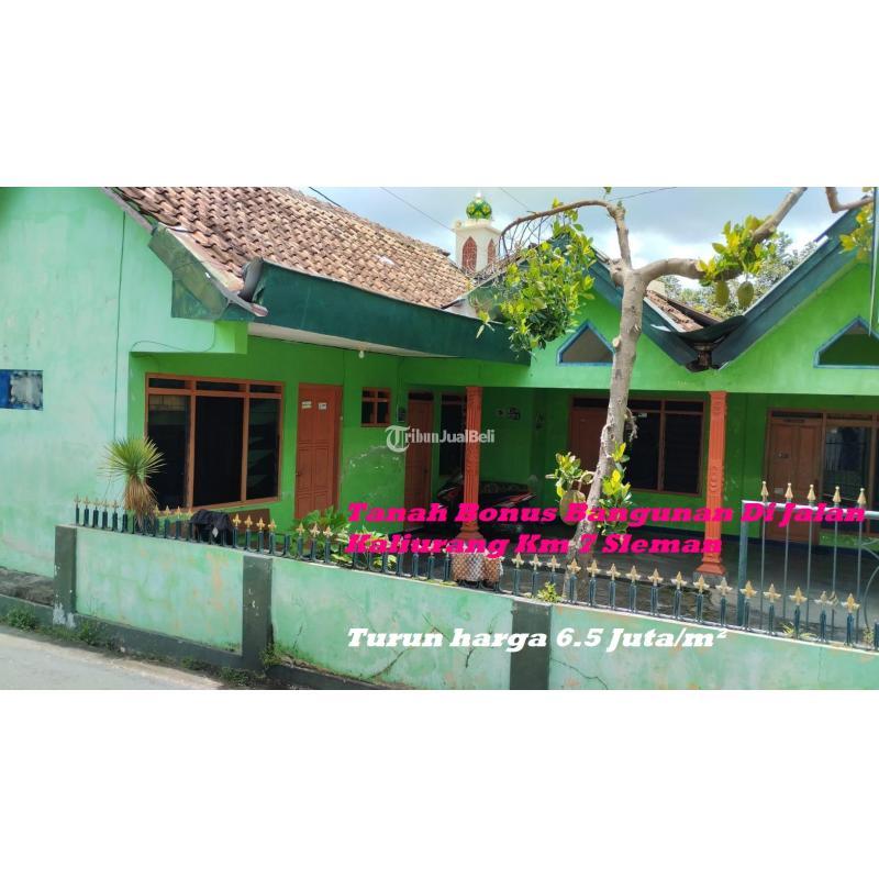 Jual Tanah Bonus Bangunan Luas 238 m2 Di Jalan Kaliurang Km 7 - Sleman Jogja