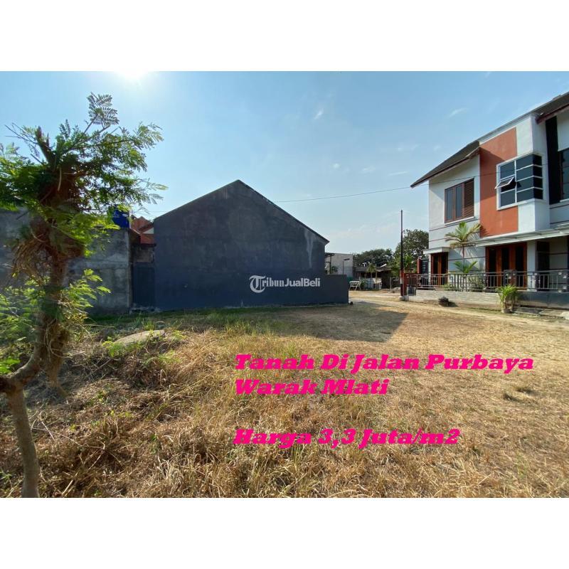 Jual Tanah Luas 106 m2 Di Jalan Purbaya Warak Mlati - Sleman Jogja 