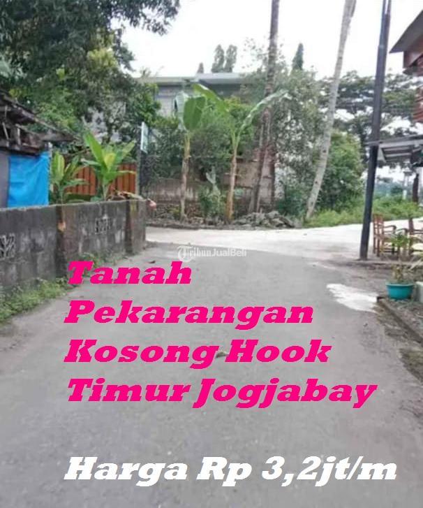 Jual Tanah Pekarangan Kosong Hook Luas 198 m2 Timur Jogjabay - Sleman Jogja