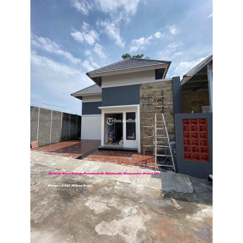 Jual Rumah Baru Tipe 100 Dalam Perumahan Minimalis Mezzanine Dekat UII - Sleman Jogja