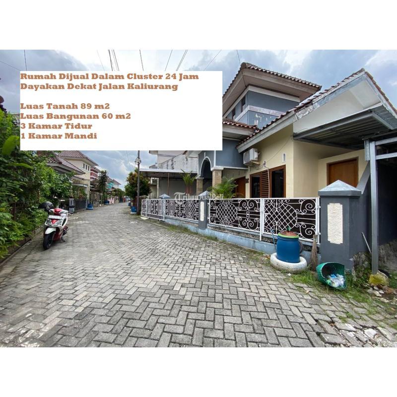 Jual Rumah Baru Tipe 60 Dalam Cluster 24 Jam Dayakan Dekat Jalan Kaliurang - Sleman Jogja