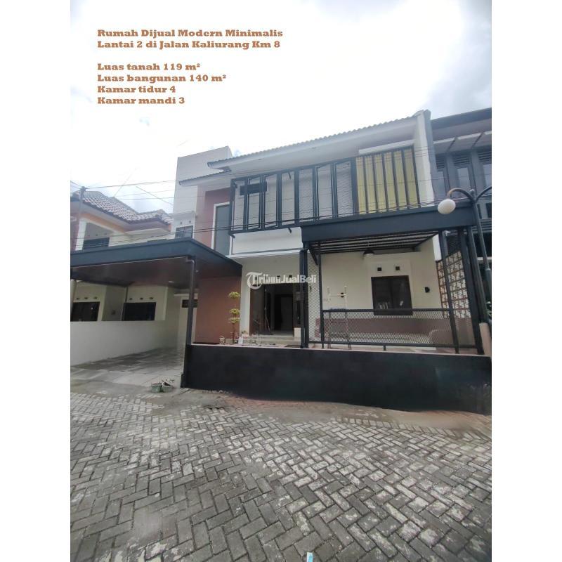 Jual Rumah Modern Minimalis 2 Lantai Baru Tipe 140 di Jalan Kaliurang Km 8 - Sleman Jogja