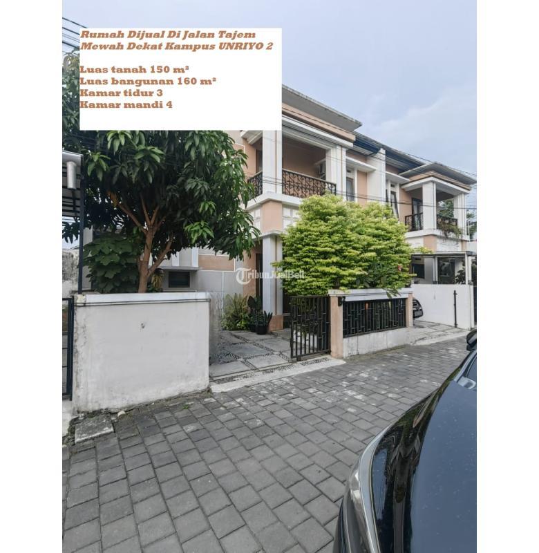 Dijual Rumah Tipe 160 Di Jalan Tajem Mewah Dekat Kampus UNRIYO 2 - Sleman Jogja