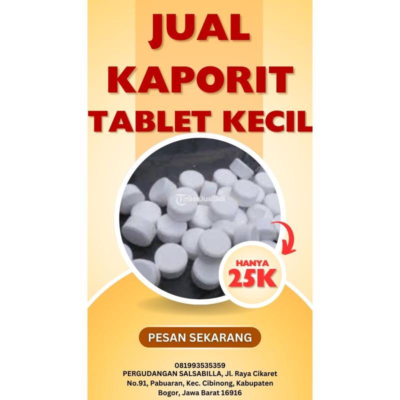 kaporit tablet kecil Inovasi Praktis untuk Air Bersih dan Aman - Bogor Jawa Barat