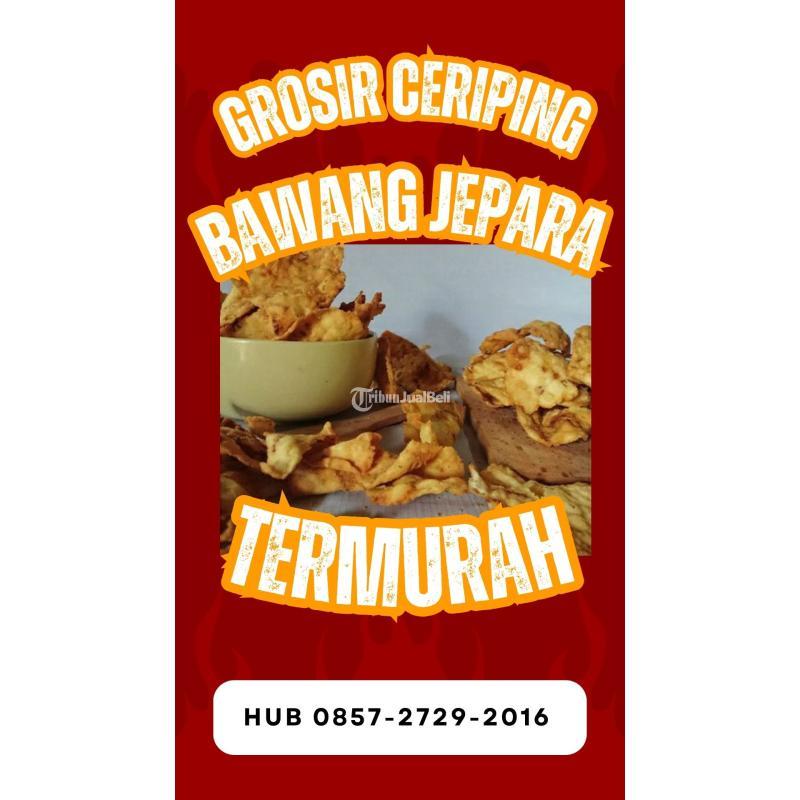 Krupuk Bawang Putih Cap Dua Harga Murah - Makassar Sulawesi Selatan