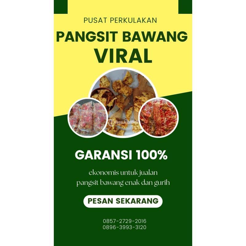 Krupuk Bawang Putih Cap Dua Harga Murah - Makassar Sulawesi Selatan