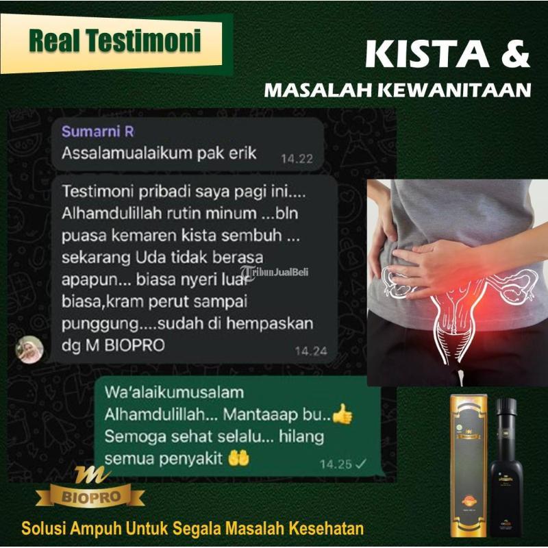 M Biopro Herbal Alami Plus Probiotik Obat Kista Miom Ampuh - Jakarta Pusat 