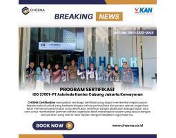 Jasa Sertifikasi Sistem Manajemen Kepatuhan - Padang Sidempuan Sumatera Utara 