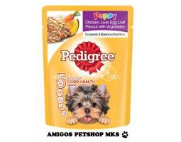 Pedigree Puppy Wet Food 80gr 9 Makanan Anjing - Makassar Sulawesi Selatan