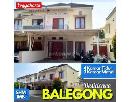 Dijual Rumah Jogja Siap Huni Perumahan Balegong Residence Mlati Lt 120 m2 SHM - Sleman Yogyakarta