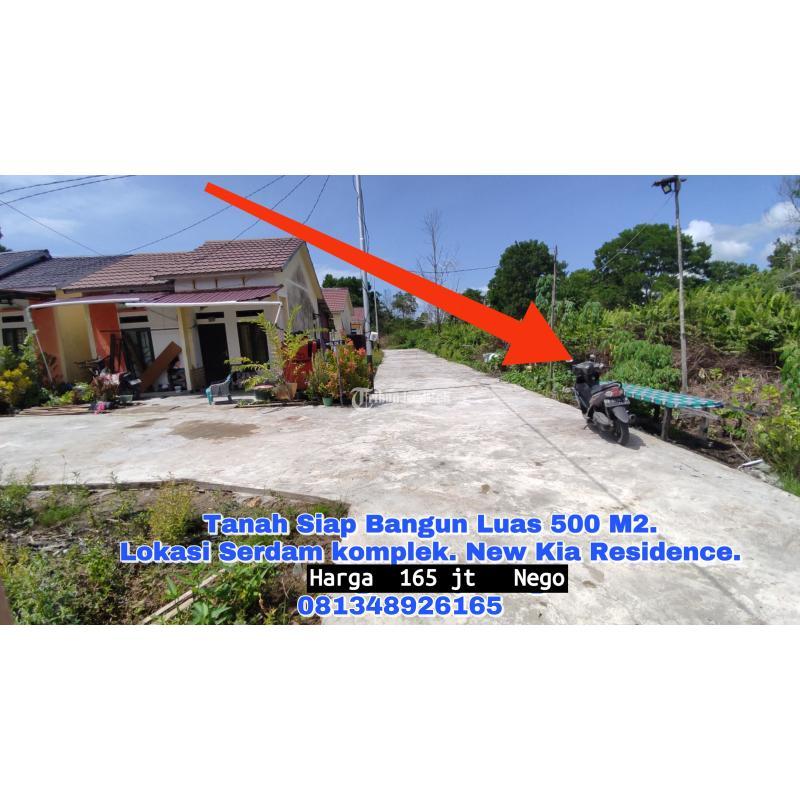 Jual Tanah Siap Bangun Luas 500 M2 Lokasi Serdam Komplek New Kia Residence - Pontianak Kalimantan Barat