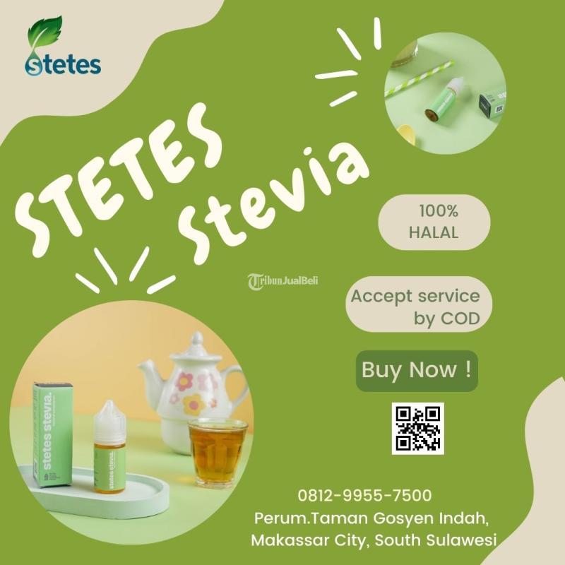 Official Agent Stetes Stevia in Teluk Wondama 15ml - Makassar Sulawesi Selatan 