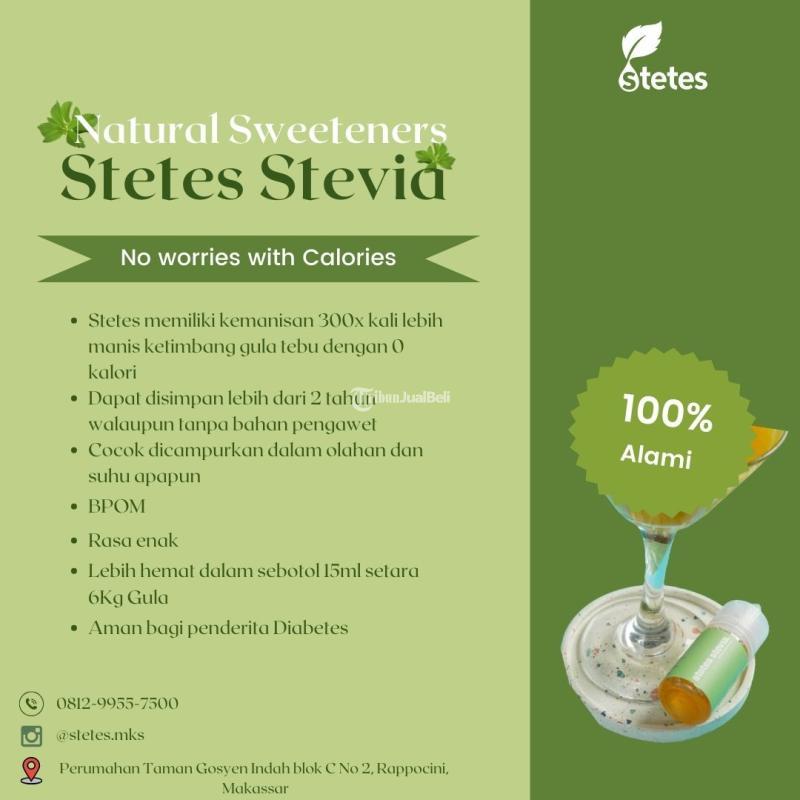 The cheaper official supplier Stetes Stevia for All Ages in Teluk Bintuni 30ml - Makassar Sulawesi Selatan 