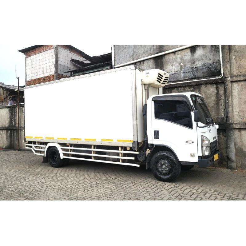 Truk Isuzu Elf Box Freezer Siap Pakai Harga Terjangkau Di Jakarta