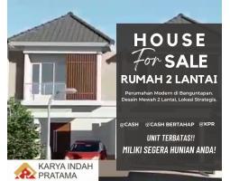 Rumah Modern  LT75 LB70 3KT 2KM Legalitas SHM Siap Huni - Bantul Yogyakarta