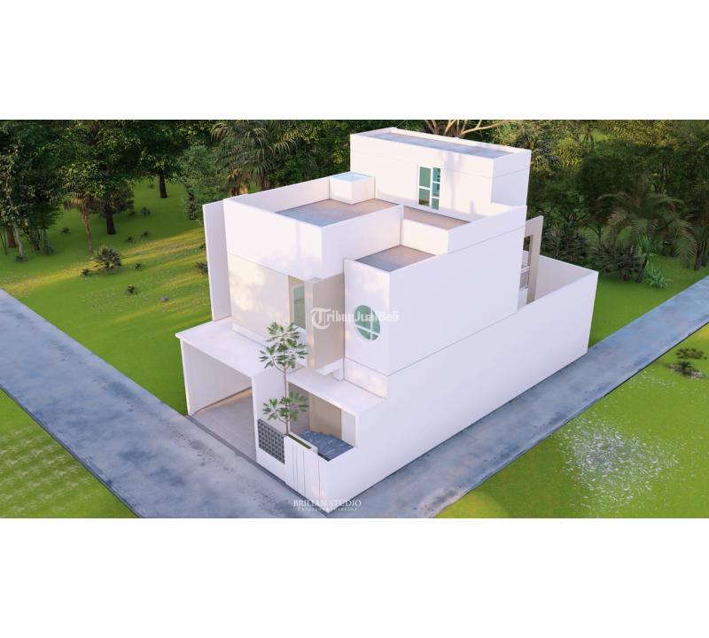 Dijual Rumah Hunian Siap Bangun Kontemporer Mewah LT164 LB200 4KT 4KM SHM Dekat Stadion Maguwoharjo - Kulon Progo Yogyakarta