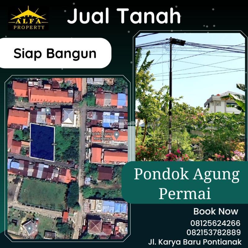 Dijual Tanah Pondok Agung Permai LT1442 SHM - Pontianak Kalimantan Barat