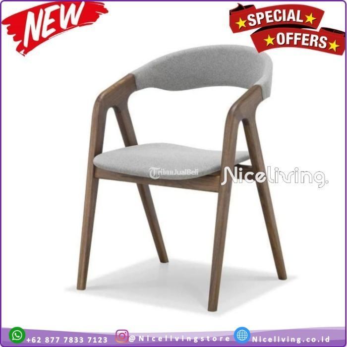 Kursi Cafe Model Terbaru Dudukan Busa Kursi Makan Minimalis Kayu Jati - Tangerang Banten